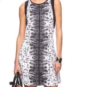 Reed Black and White Dress